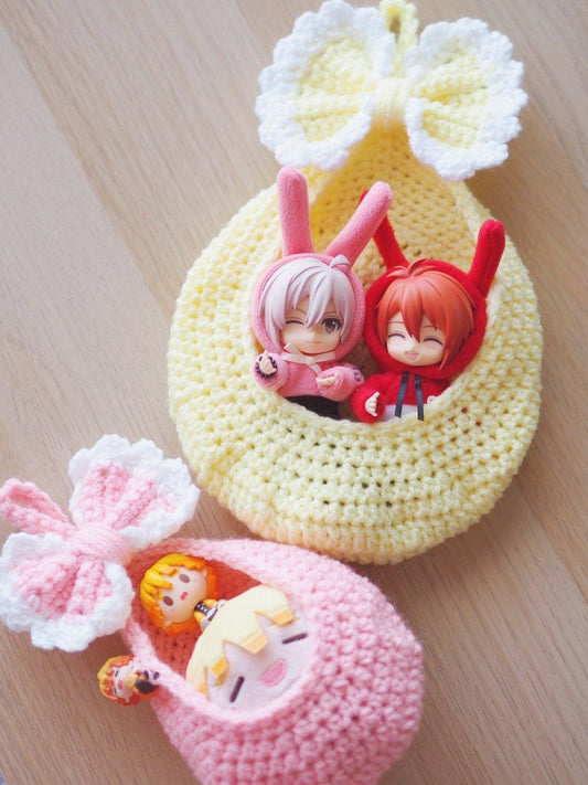 Buddy Basket with Bow - Moko's Boutique