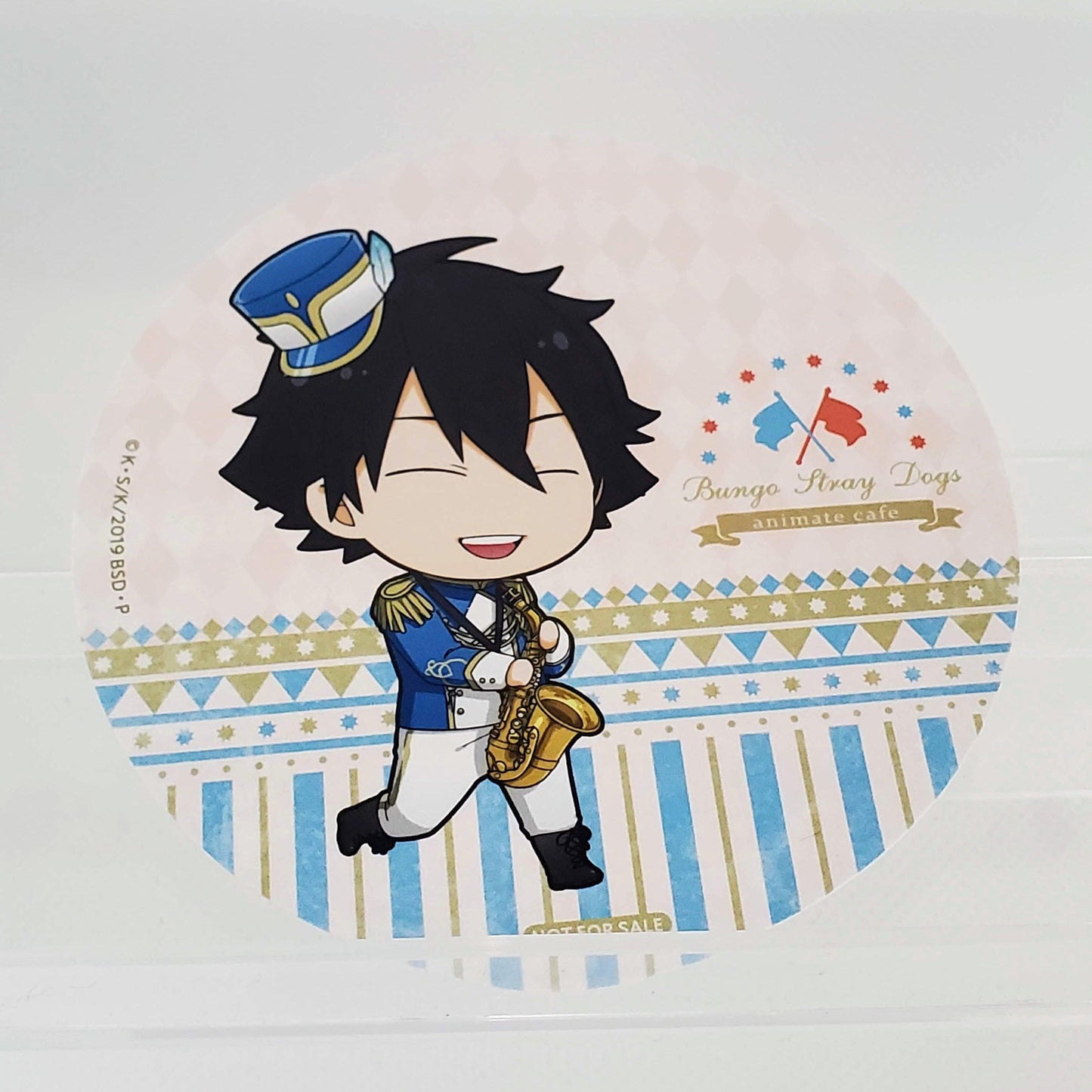 Bungo Stray Dogs Animate Cafe Coaster - Edogawa Ranpo - Moko's Boutique