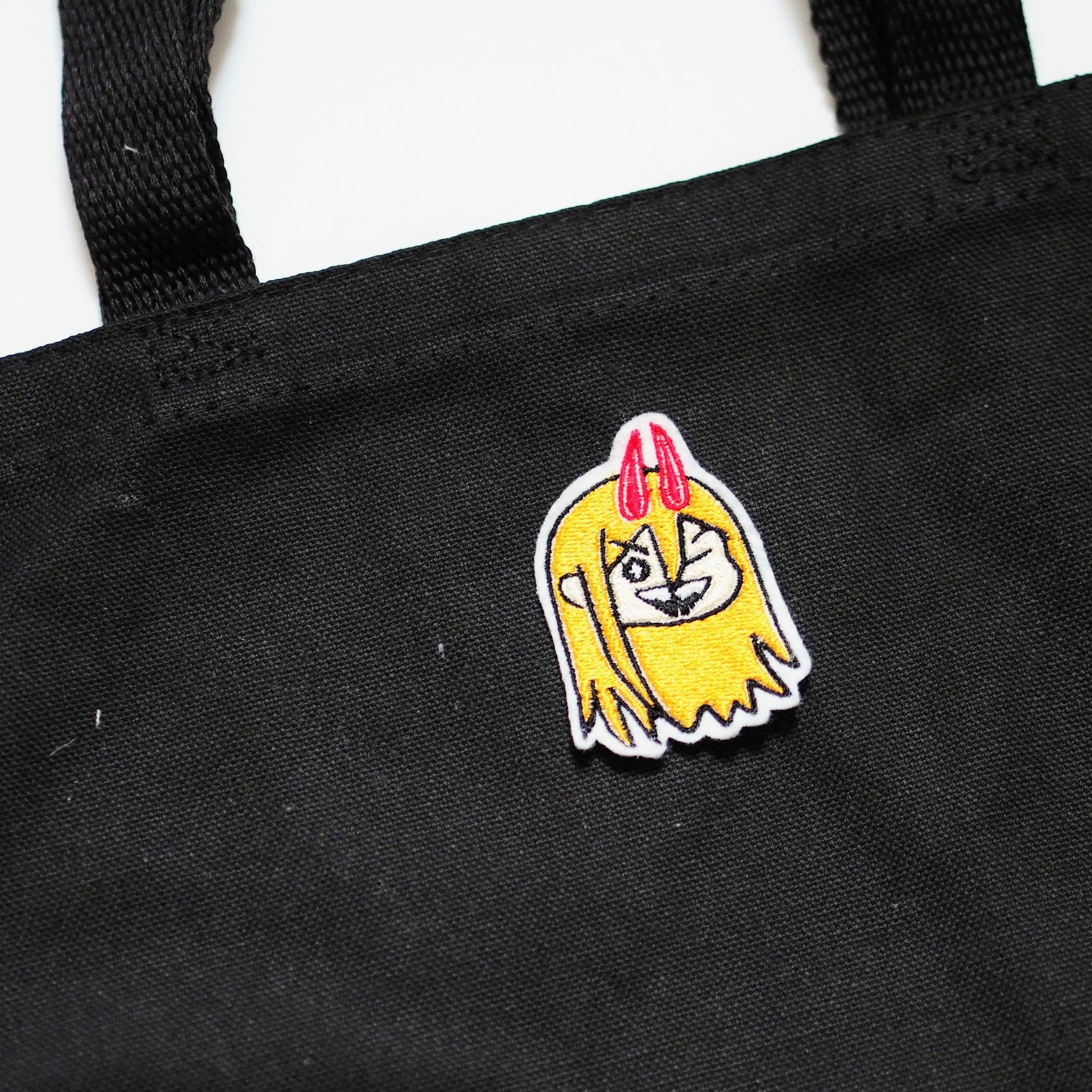 Chainsaw Man Embroidery Totes Bags and Iron on Patches - Moko's Boutique