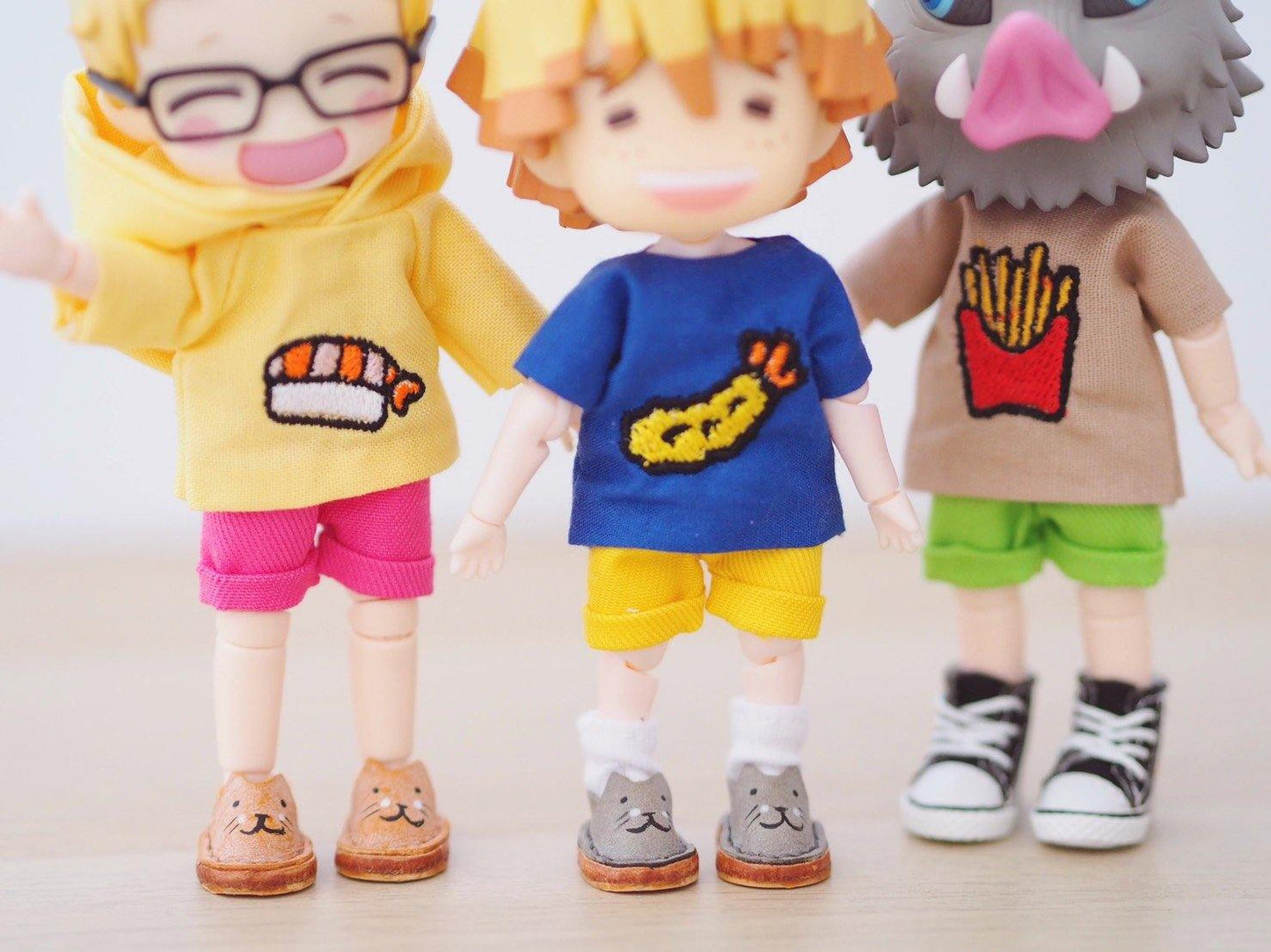 Foody Embroidery T-Shirts - Moko's Boutique