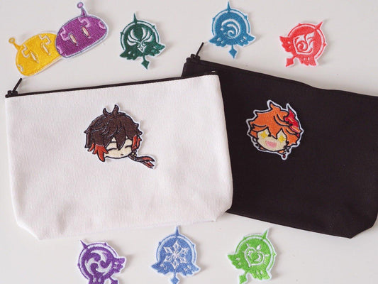 Genshin Impact Characters Iron On Pins & Patches - Moko's Boutique