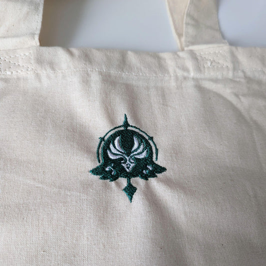 Genshin Impact Elements Embroidery Tote Bags - Moko's Boutique