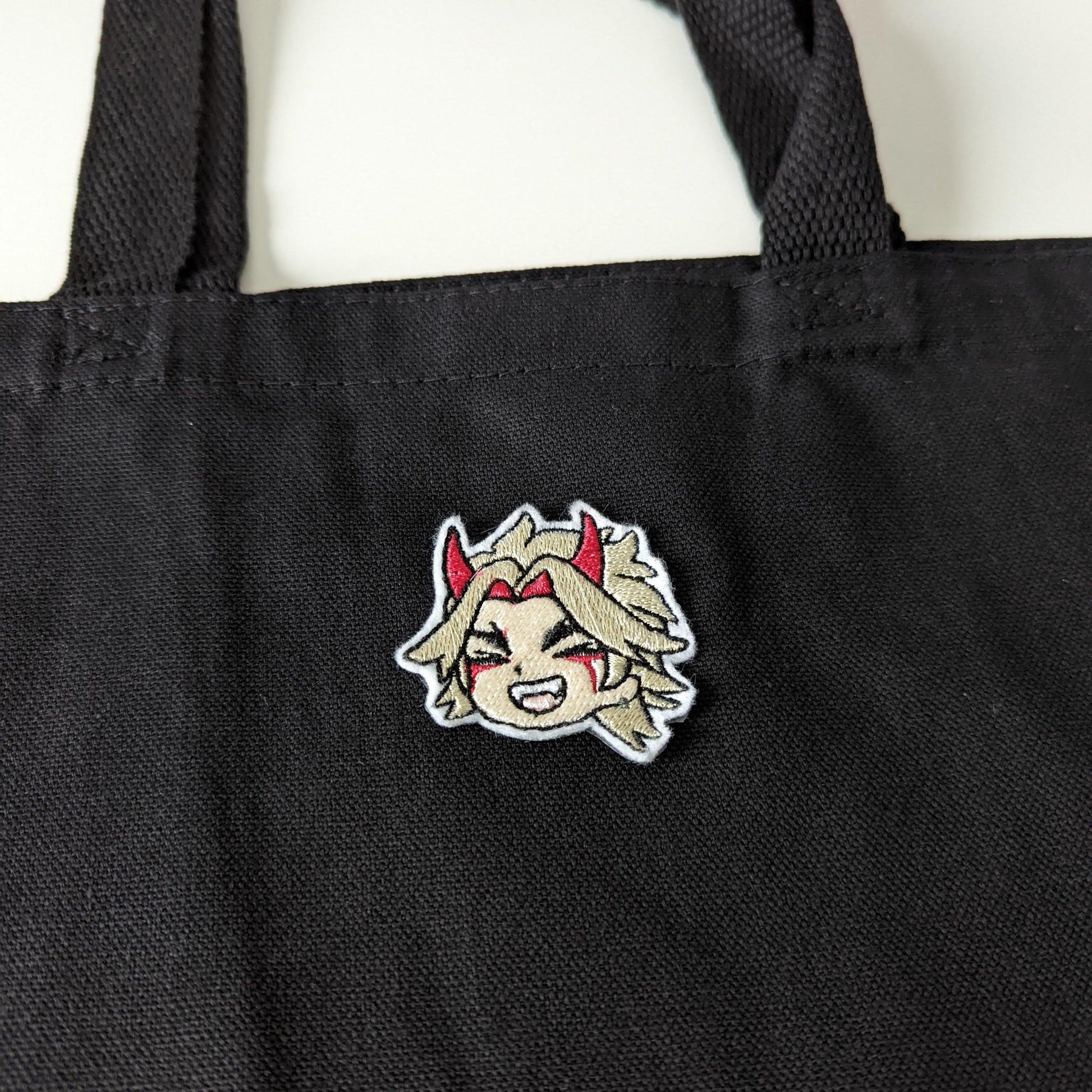 Genshin Impact Gorou Itto Characters Embroidery Anime Tote Bags - Moko's Boutique