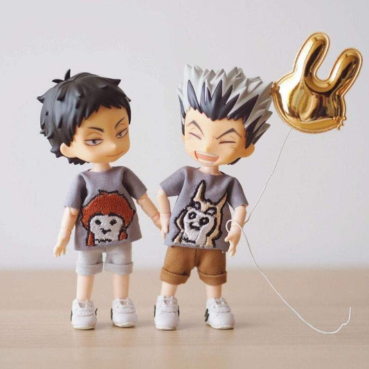 Haikyuu!! Embroidery T-Shirts - Moko's Boutique
