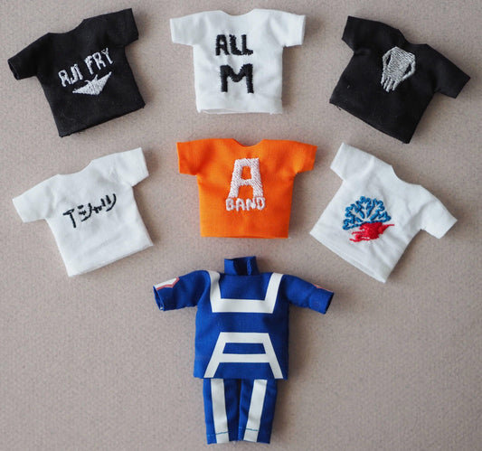 My Hero Academia Embroidery T-Shirts & Gym Uniform - Moko's Boutique