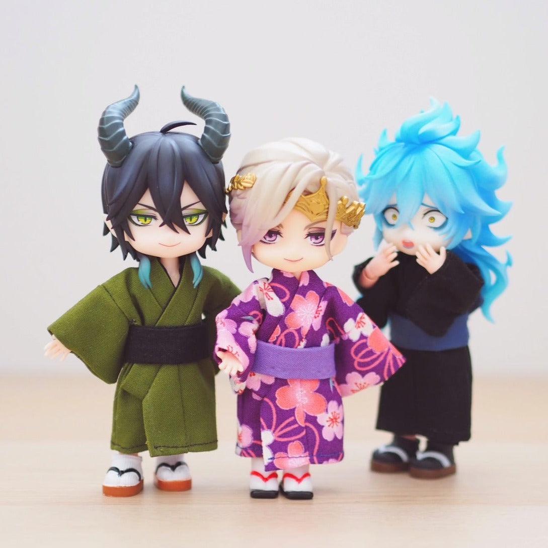 Japanese Patterned Yukata - Moko's Boutique