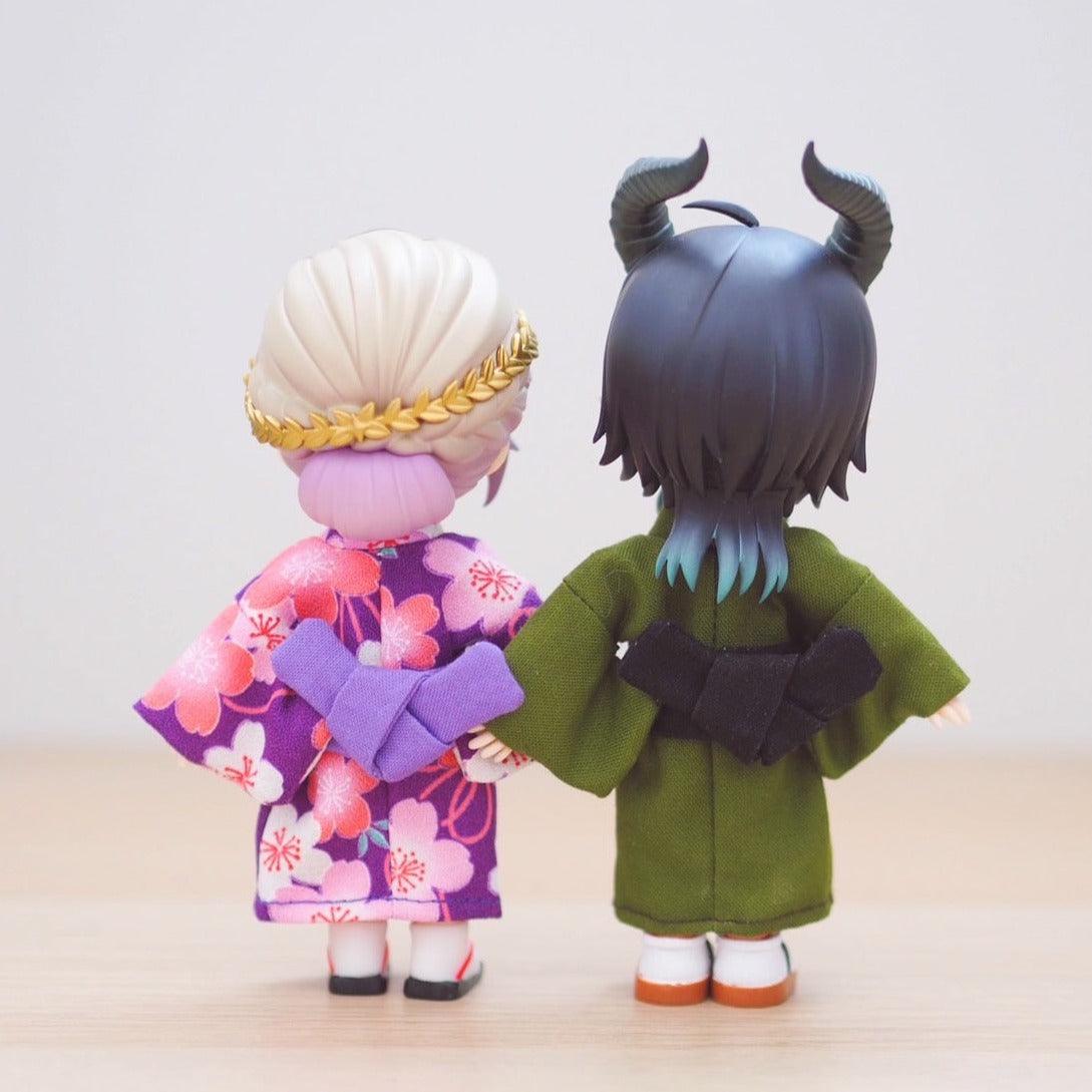 Japanese Patterned Yukata - Moko's Boutique