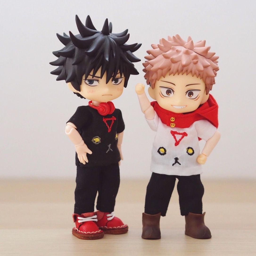 Jujutsu Kaisen Embroidery T-Shirts - Moko's Boutique