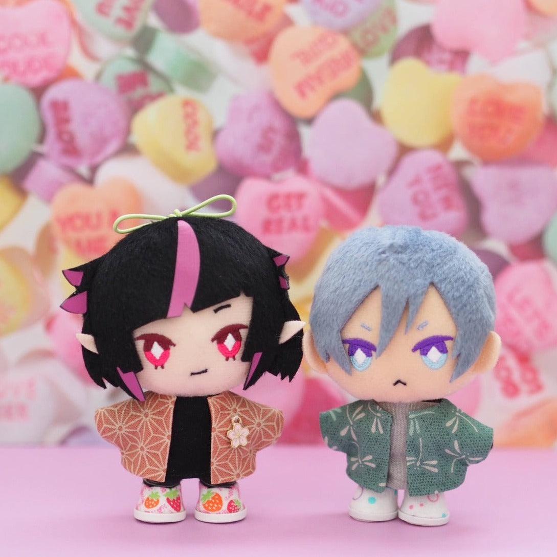 Kawaii Haori + T-Shirt Sets for 10 cm Nui Plush - Moko's Boutique