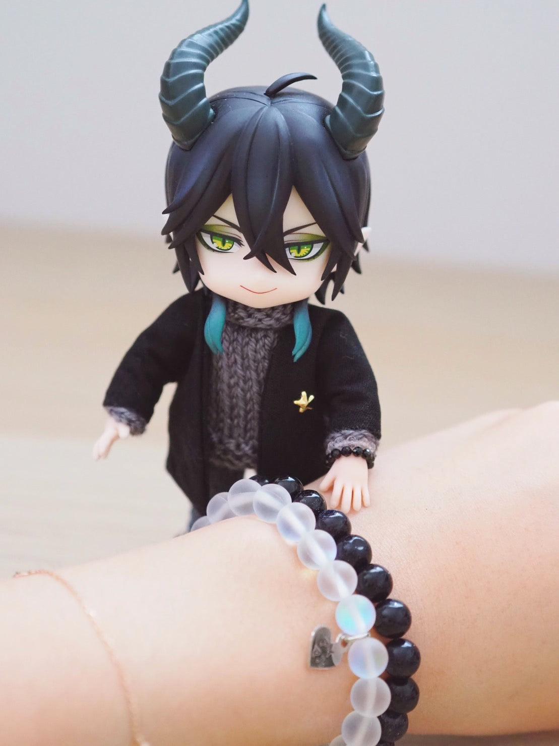 Maru Matching Beaded Bracelets Set for Dolls and Owners - Matte Color - Moko's Boutique