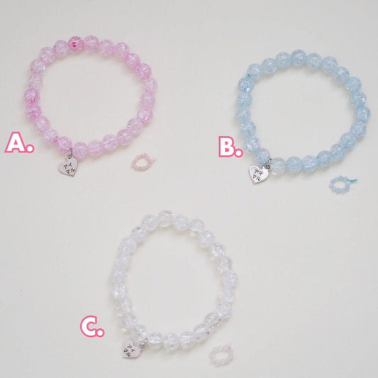 Maru Matching Beaded Bracelets Set for Dolls and Owners - Shattered bead - Moko's Boutique