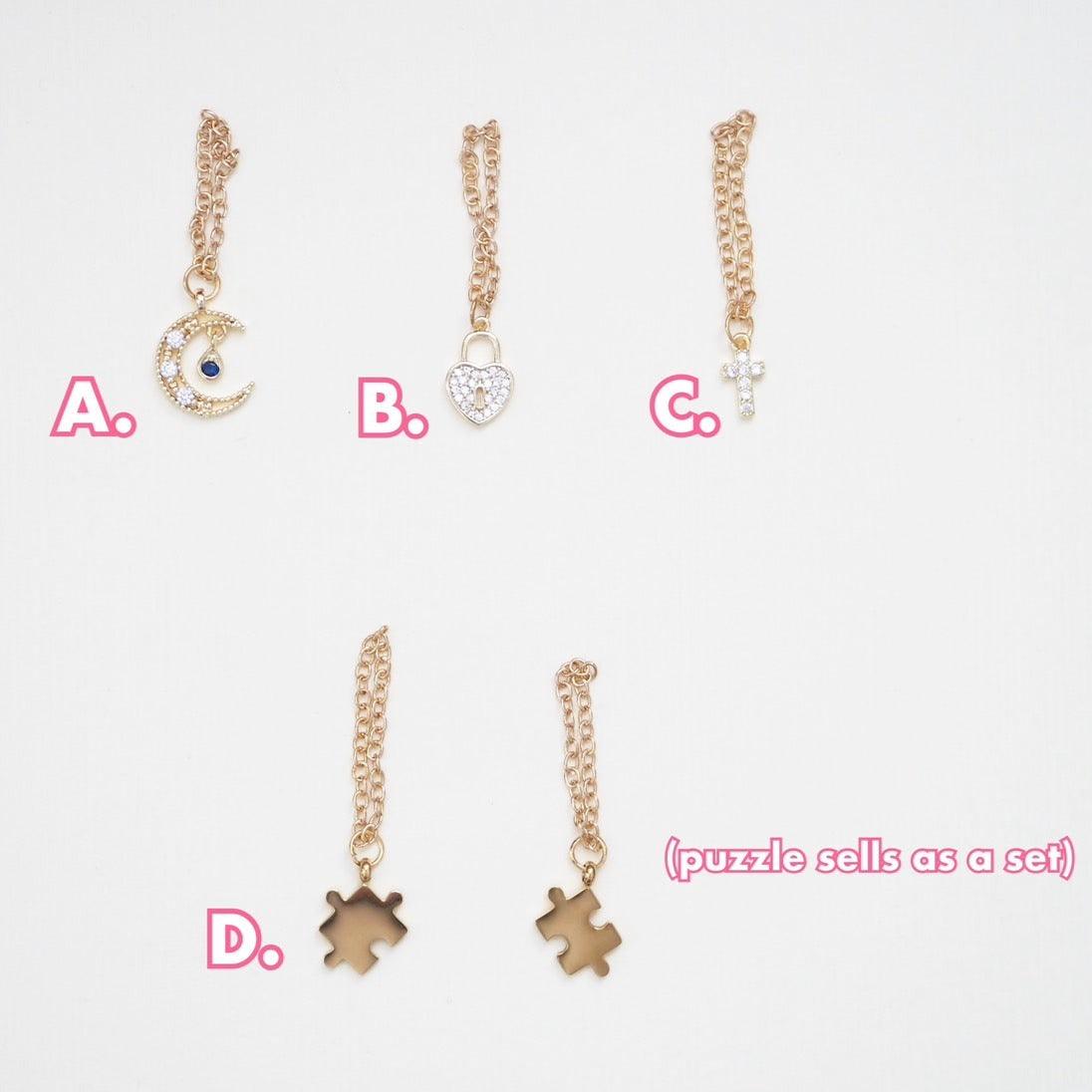 Mini Necklaces with Crystal - Moko's Boutique