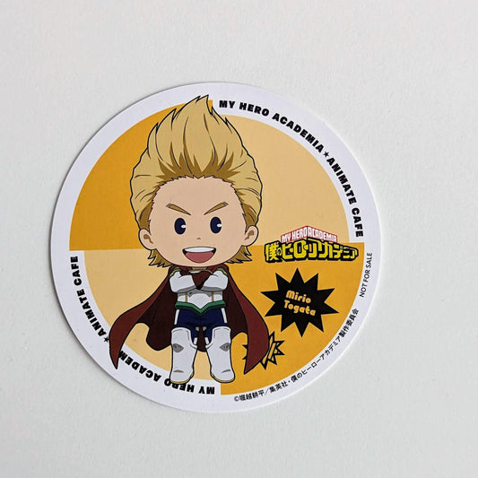 My Hero Academia x Animate Cafe Coaster - Mirio Togata - Moko's Boutique