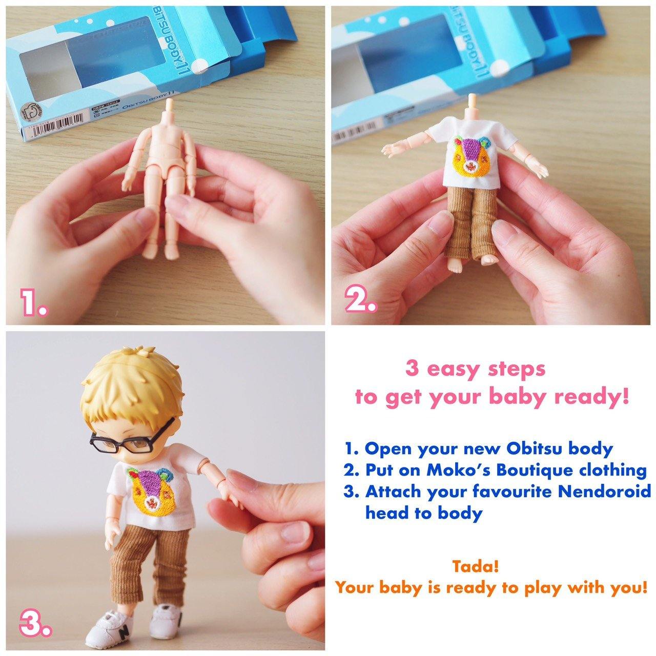 Obitsu 11 Body with Nendoroid Neck Joint - Moko's Boutique