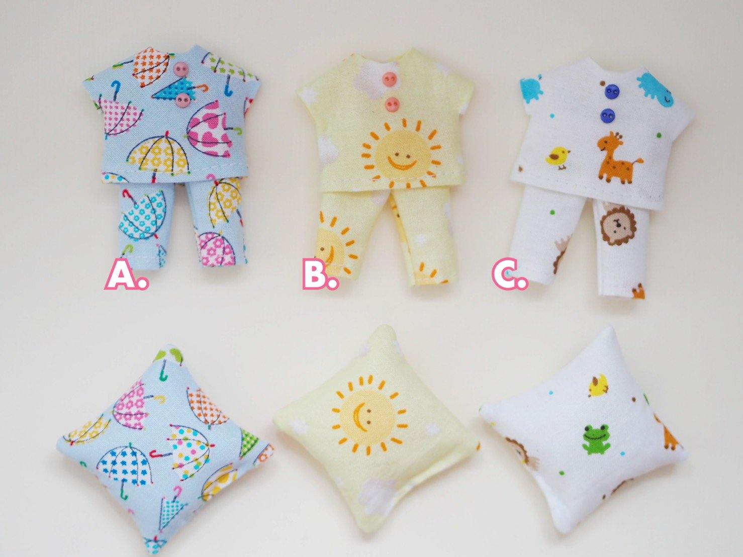 Pajama Sets with Pillow - Moko's Boutique