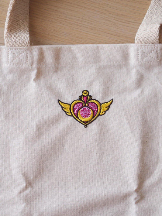 Sailor Moon Embroidery Totes Bags - Moko's Boutique