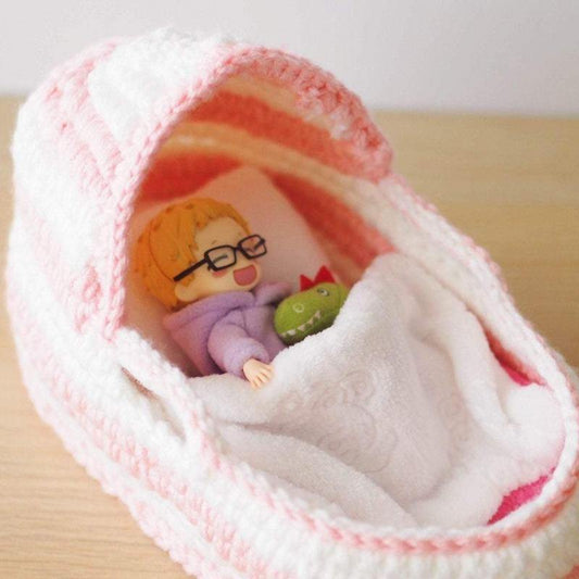 Sleeping Basket for Nendoroid Doll, Obitsu 11, and dolls - Moko's Boutique
