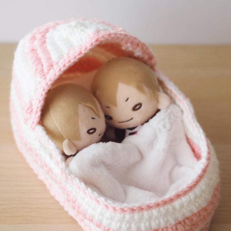 Sleeping Basket for Nendoroid Doll, Obitsu 11, and dolls - Moko's Boutique