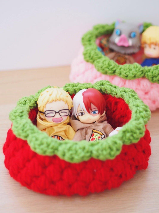 Strawberry Buddy Basket - Moko's Boutique