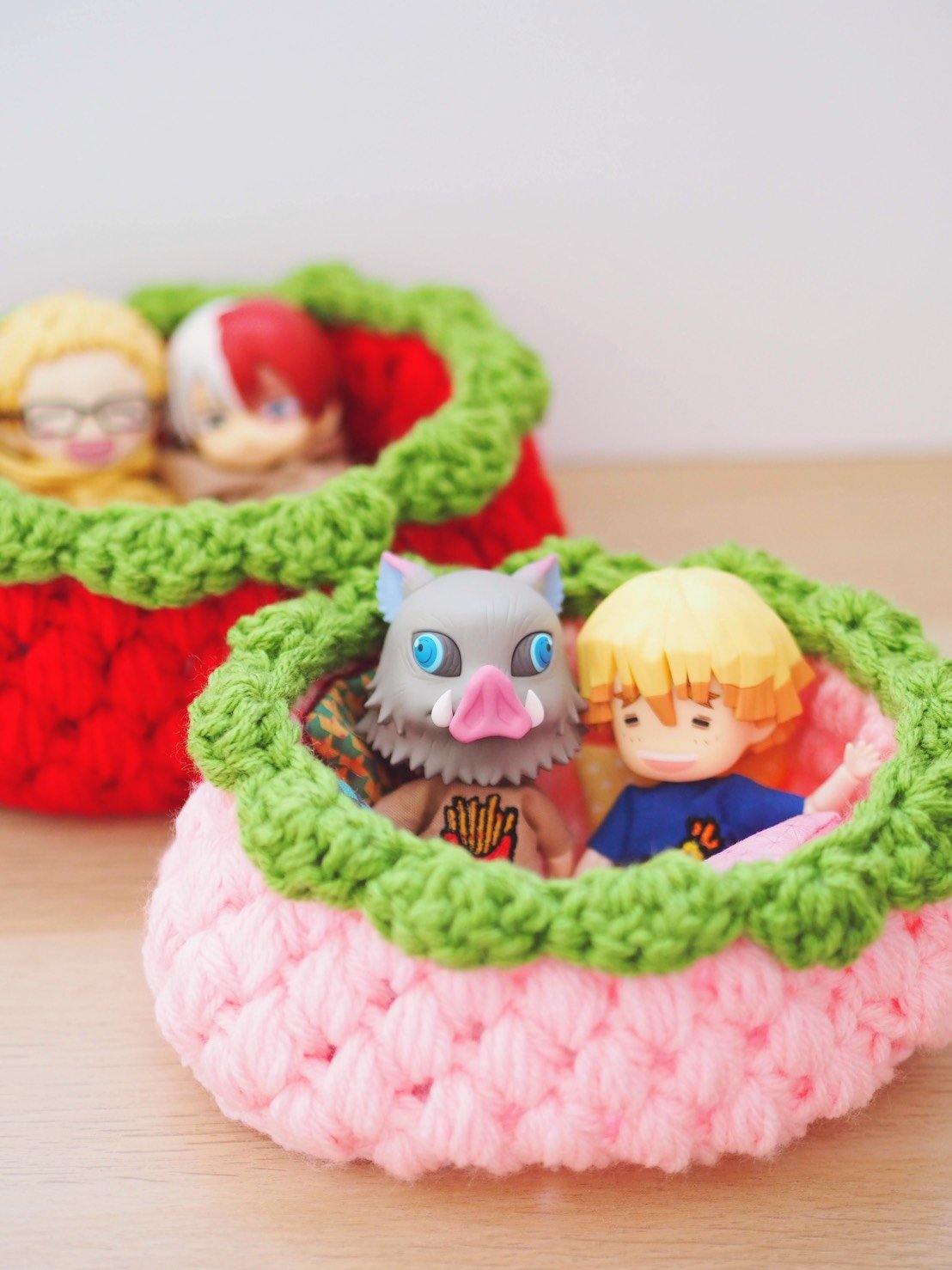 Strawberry Buddy Basket - Moko's Boutique