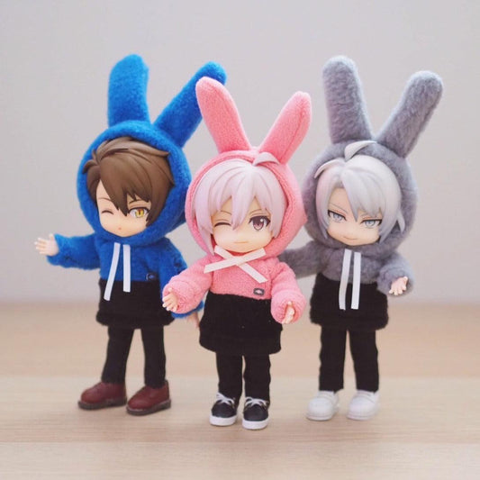 Trigger RabbiTube Embroidery Fleece Hoodies - Moko's Boutique