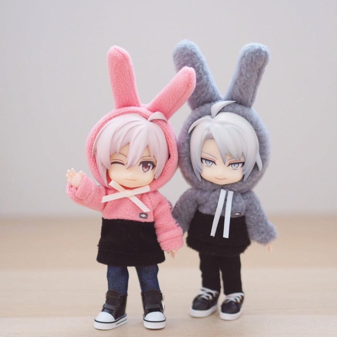 Trigger RabbiTube Embroidery Fleece Hoodies - Moko's Boutique