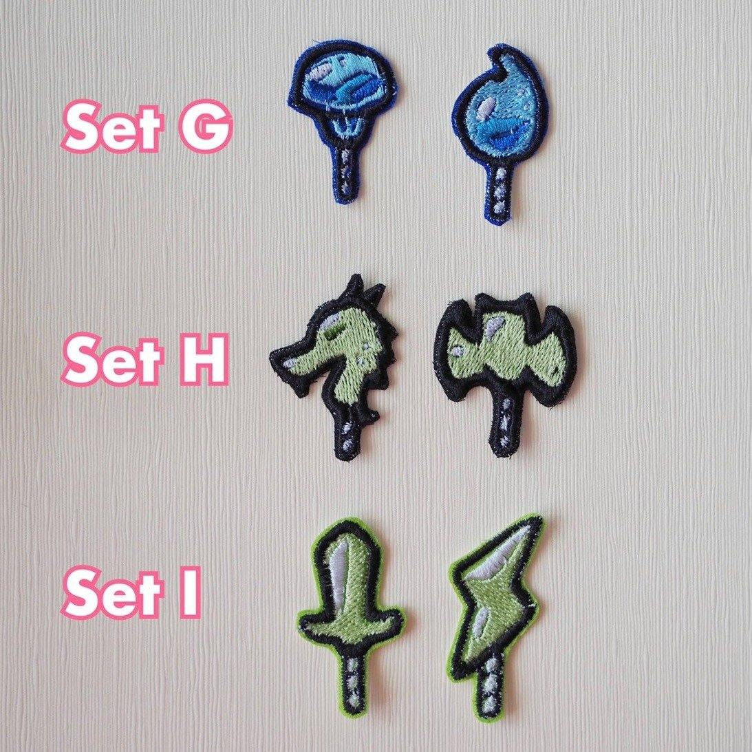 Twisted Wonderland Dormitory Candy Iron On Patches - Moko's Boutique