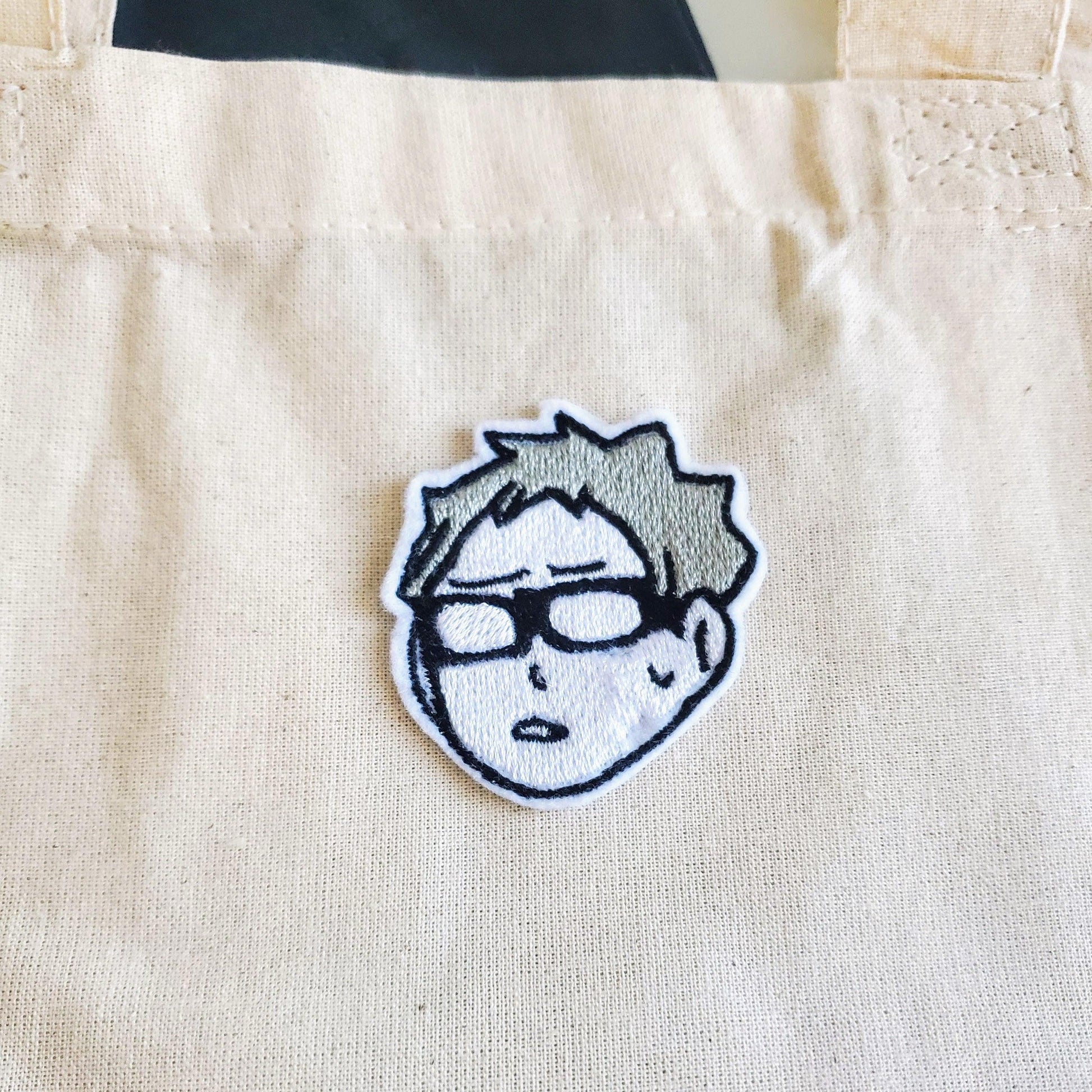 Haikyuu Character Heads Embroidery Totes Bags - Moko's Boutique
