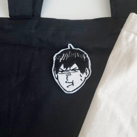 Haikyuu Character Heads Embroidery Totes Bags - Moko's Boutique
