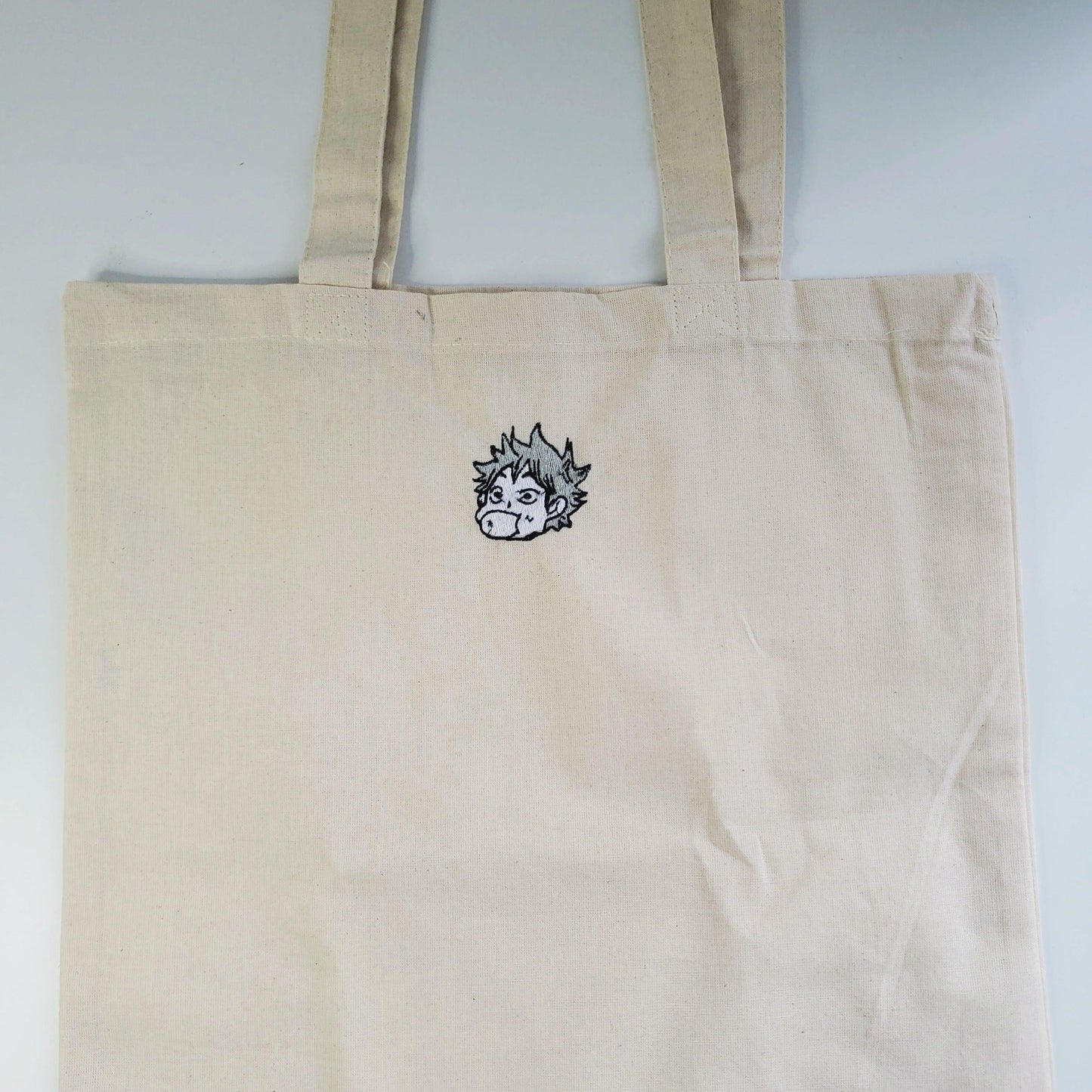 Haikyuu Character Heads Embroidery Totes Bags - Moko's Boutique
