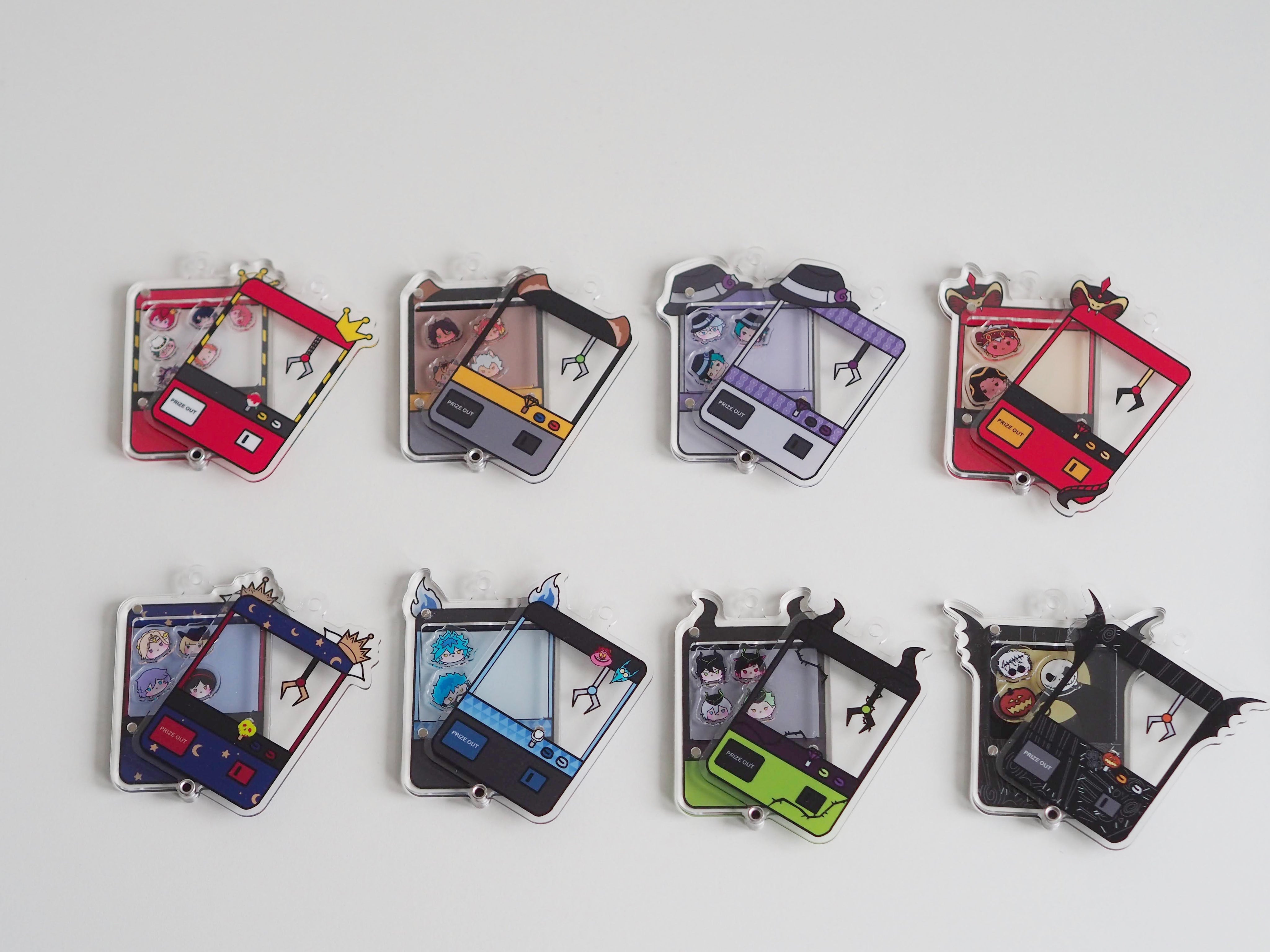 Twst Fan Art Shaker Keychains – Moko's Boutique