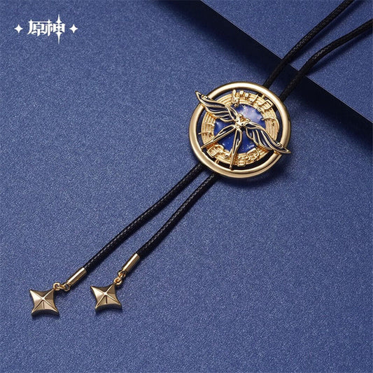 Genshin Impact Concert Wing Of Wind Necklace Pendant Gold