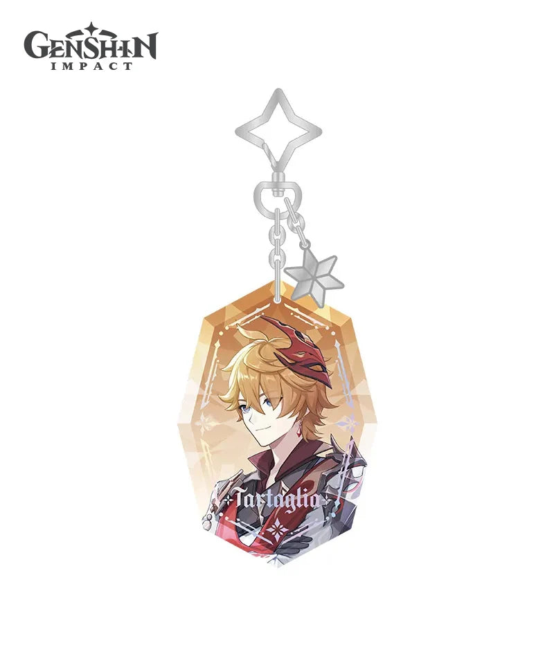 Genshin Impact Snezhnaya Everwinter Without Mercy Can Badge Keychain Preorder
