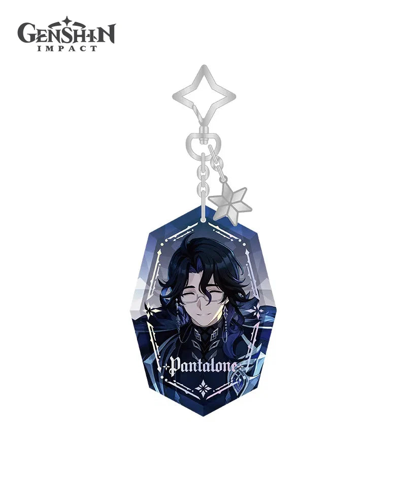 Genshin Impact Snezhnaya Everwinter Without Mercy Can Badge Keychain Preorder