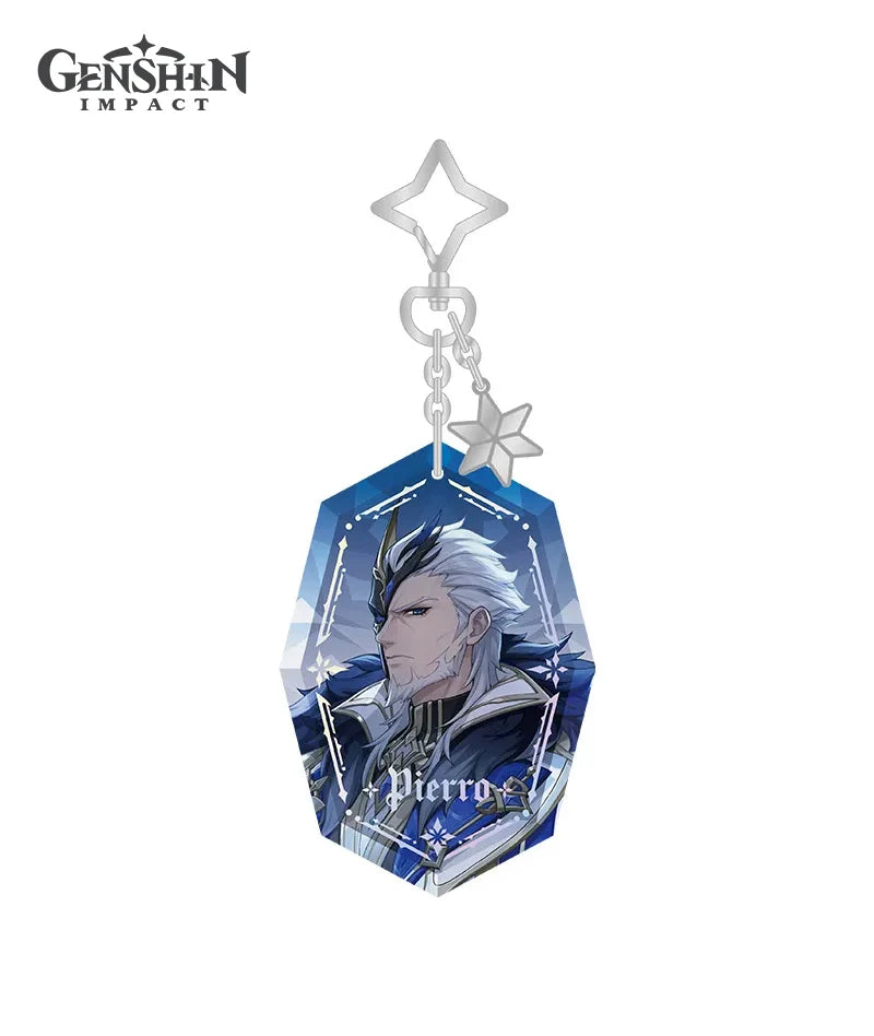 Genshin Impact Snezhnaya Everwinter Without Mercy Can Badge Keychain Preorder