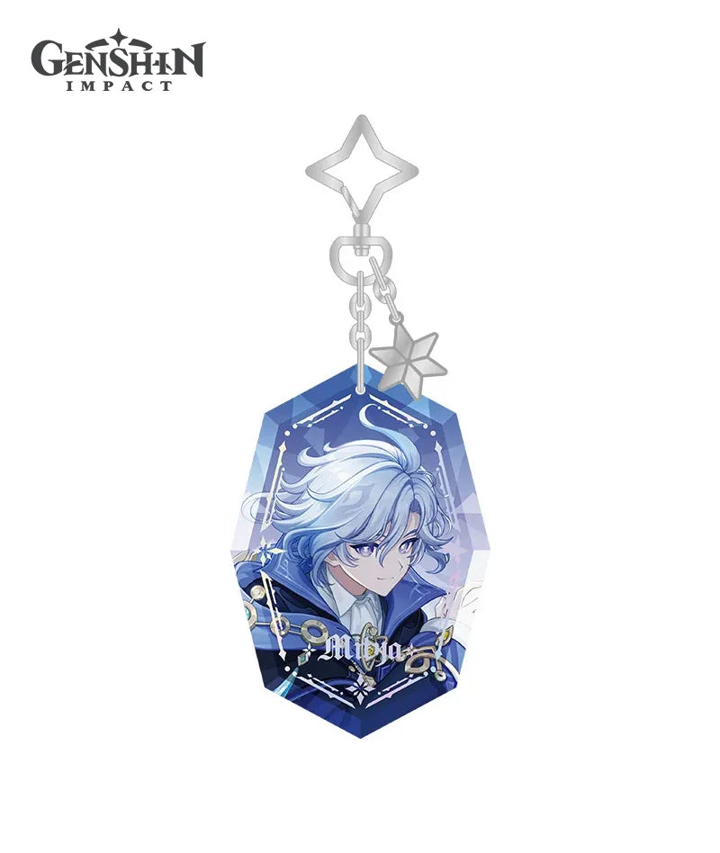 Genshin Impact Snezhnaya Everwinter Without Mercy Can Badge Keychain Preorder