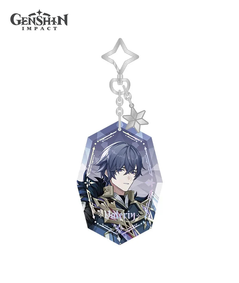 Genshin Impact Snezhnaya Everwinter Without Mercy Can Badge Keychain Preorder