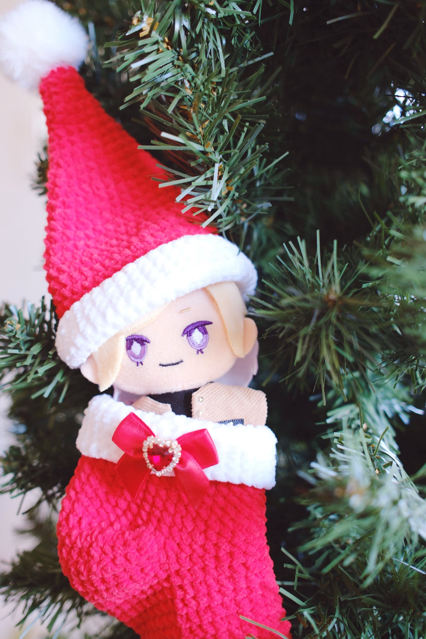 Holiday Hat and Stockings