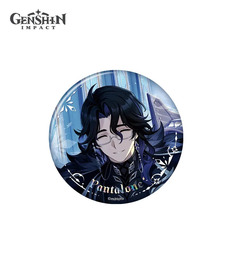 Genshin Impact Snezhnaya Everwinter Without Mercy Can Badge Keychain Preorder