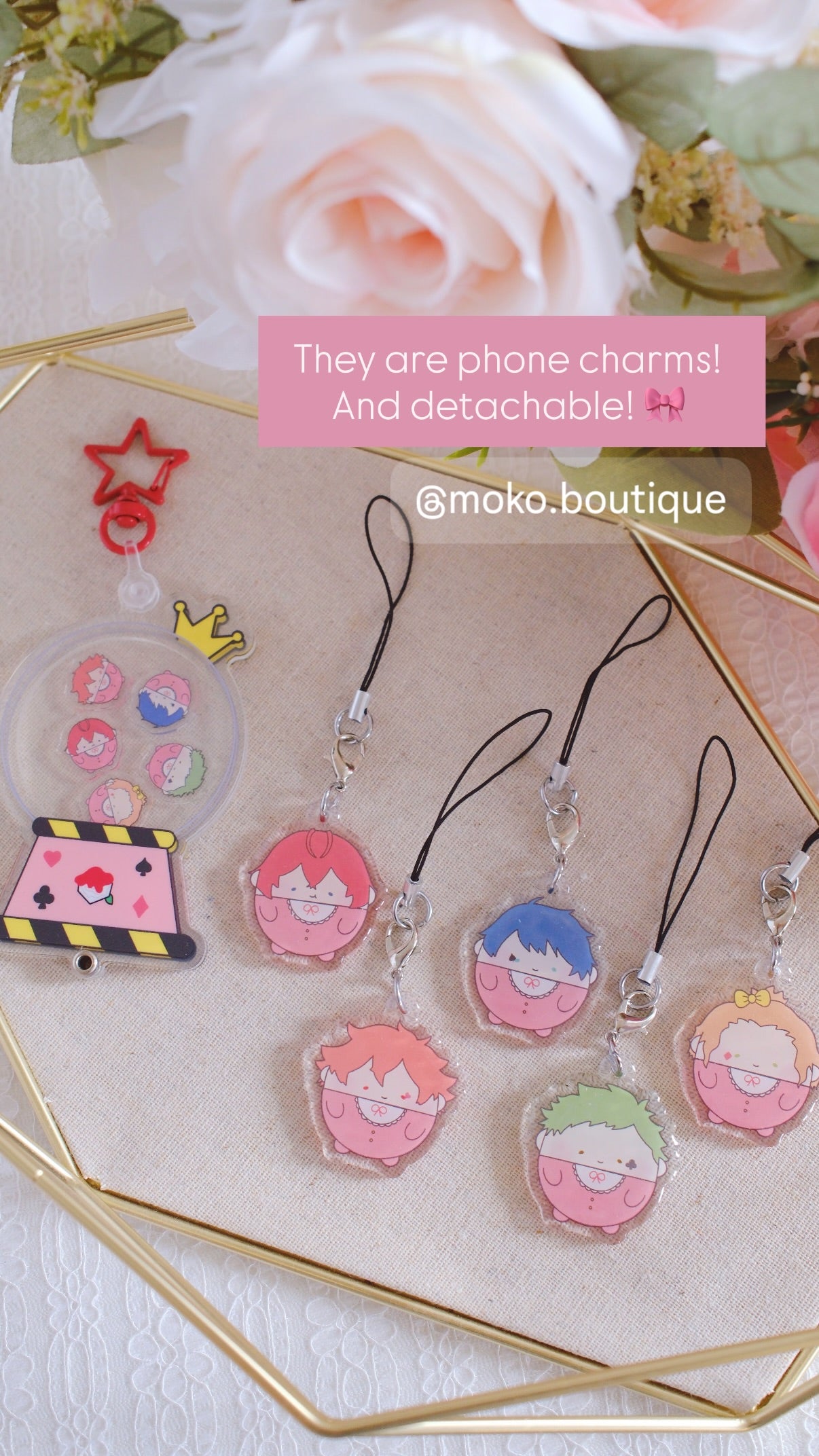 Twst Fan Art Calm Buddy Keychains