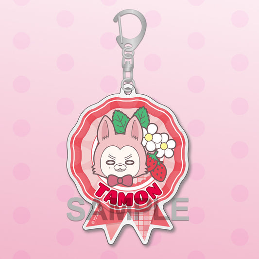 Tamon's B-Side F/ACE CAFE Rosette Style Acrylic Keychain Preorder