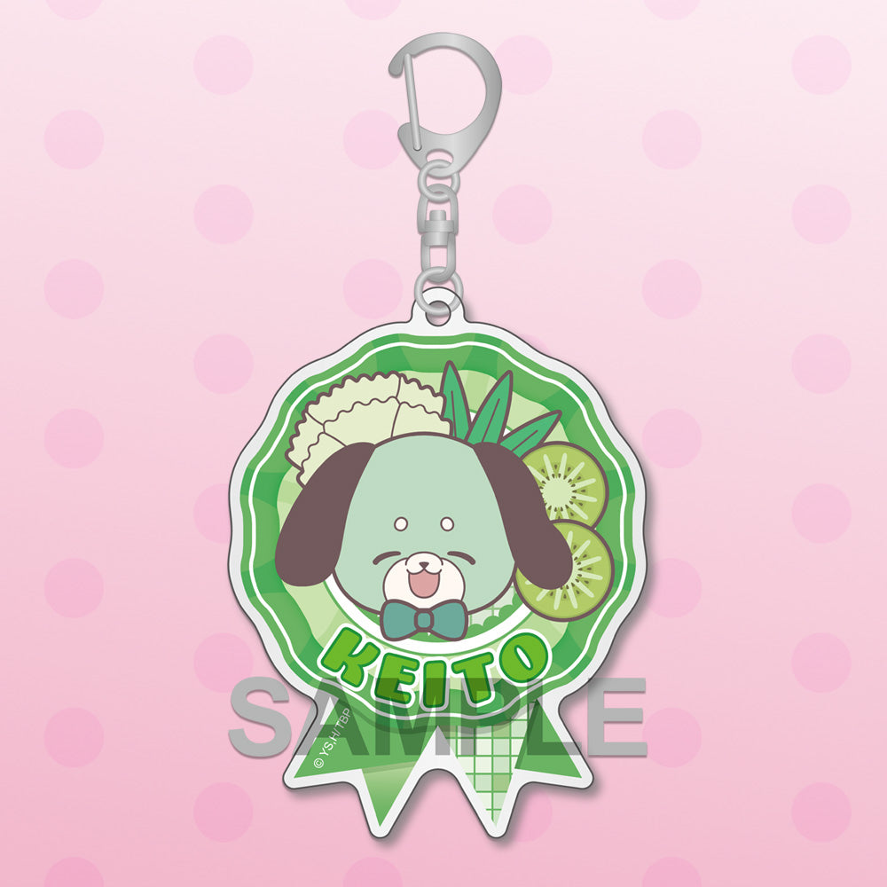 Tamon's B-Side F/ACE CAFE Rosette Style Acrylic Keychain Preorder