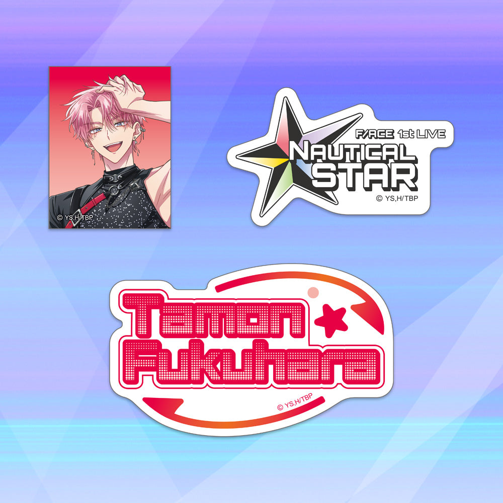 Tamon's B-Side F/ACE FIRST LIVE NAUTICAL STAR Sticker Set (5 Sytles) Preorder