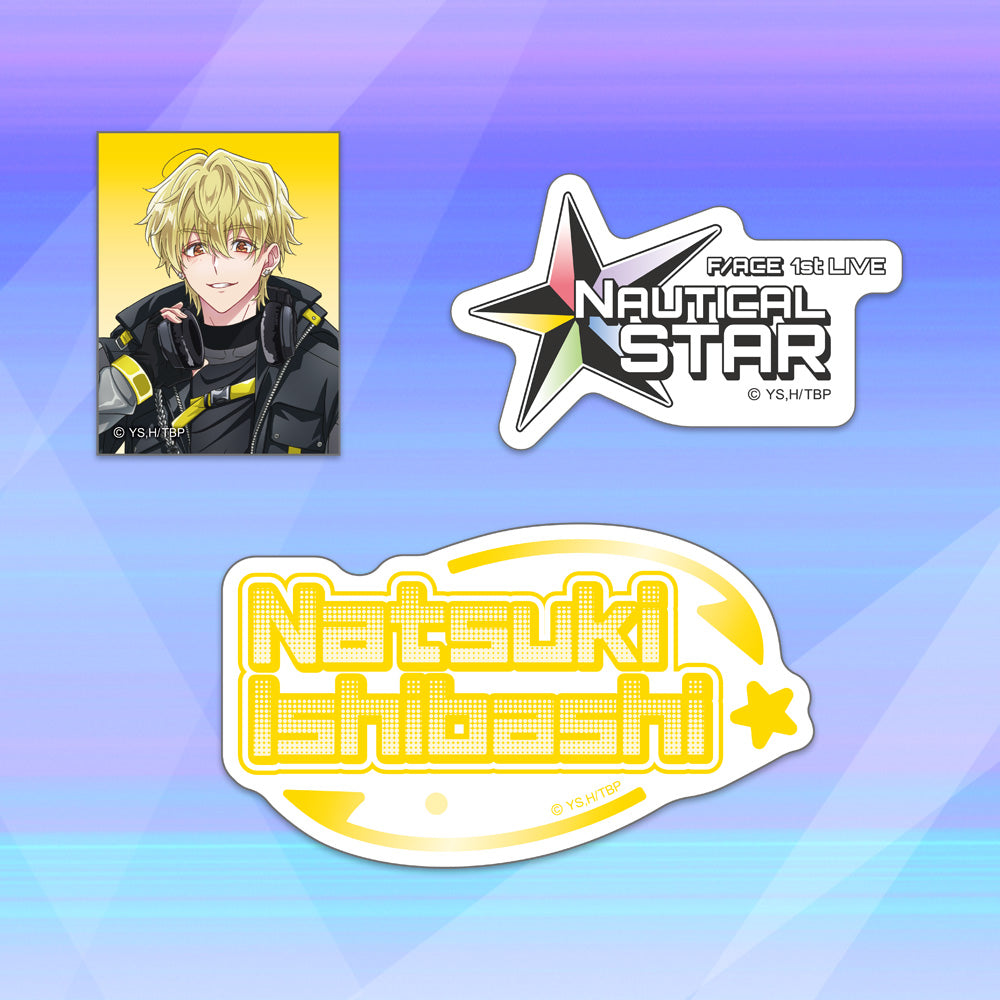 Tamon's B-Side F/ACE FIRST LIVE NAUTICAL STAR Sticker Set (5 Sytles) Preorder