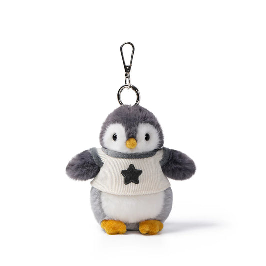 McHugs River Penguin Plush Keychain Charm