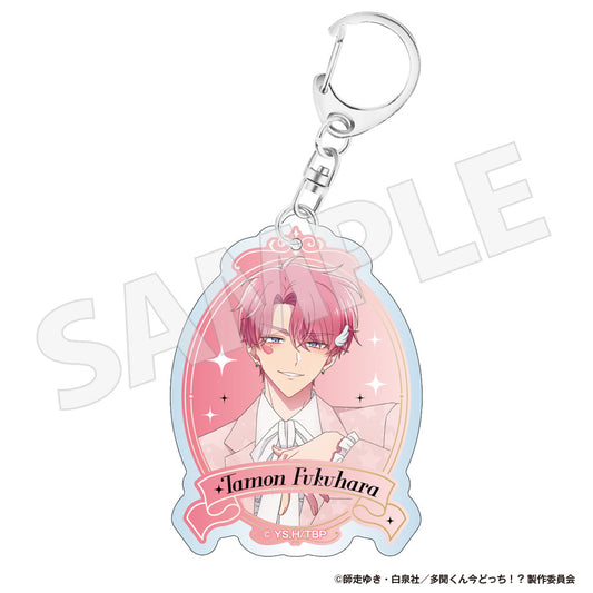 Tamon's B-Side Pastel Color Outfit Acrylic Keychain Preorder
