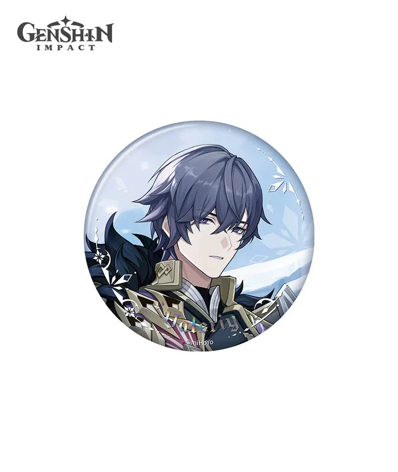 Genshin Impact Snezhnaya Everwinter Without Mercy Can Badge Keychain Preorder