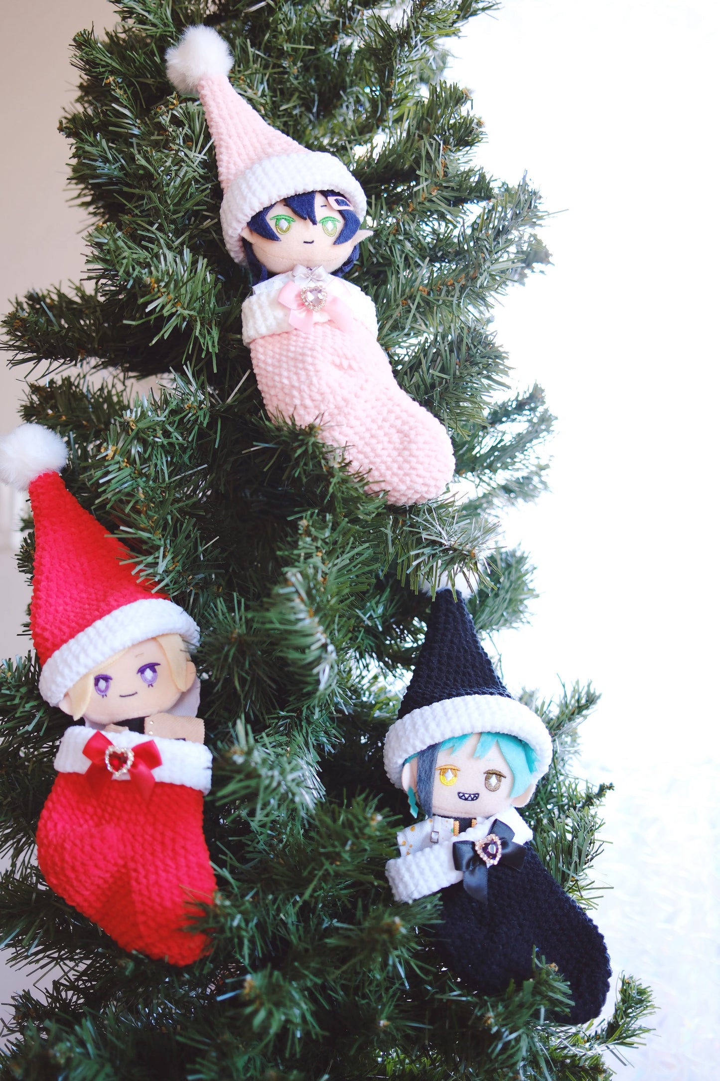 Holiday Hat and Stockings