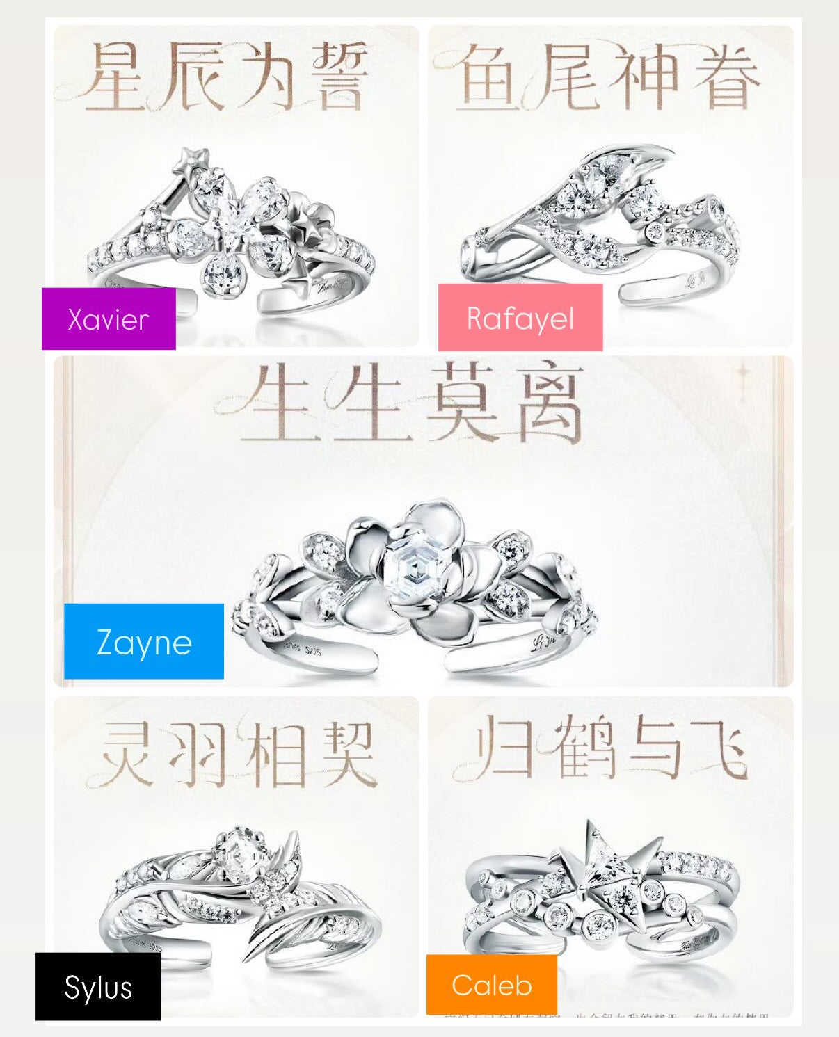 Love and Deepspace Wedding Rings Preorder