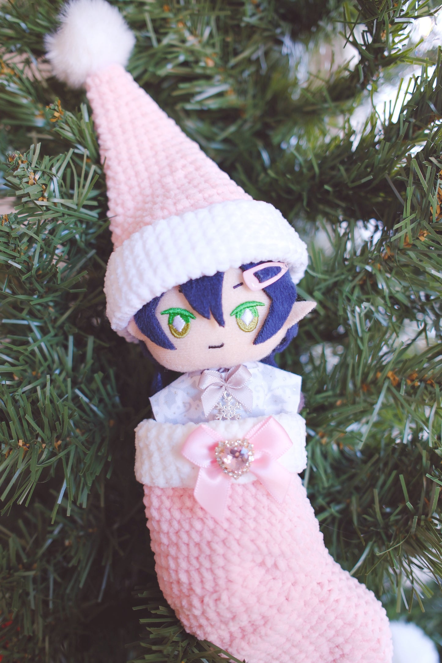 Holiday Hat and Stockings